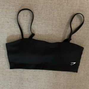 Never worn. Gymshark bandeau sports bra.